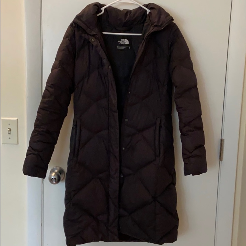 North Face knee length jacket